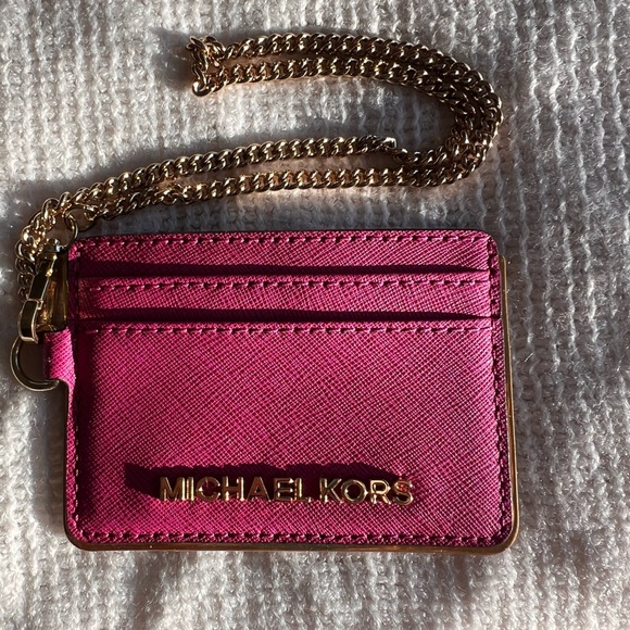 Michael Kors Accessories - Michael Kors Jet Set ID Card Holder